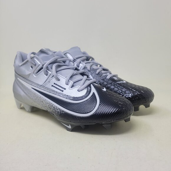 Nike Vapor Edge Elite 360 2 Football Cleats Men’s Size 10 Silver Grey DA5457-003
